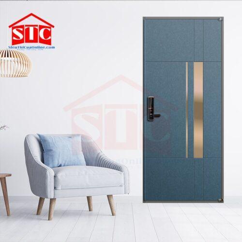 Cửa thép vân gỗ phòng ngủ Type-03