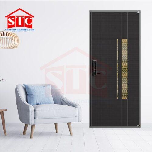 Cửa thép vân gỗ phòng ngủ Type-04