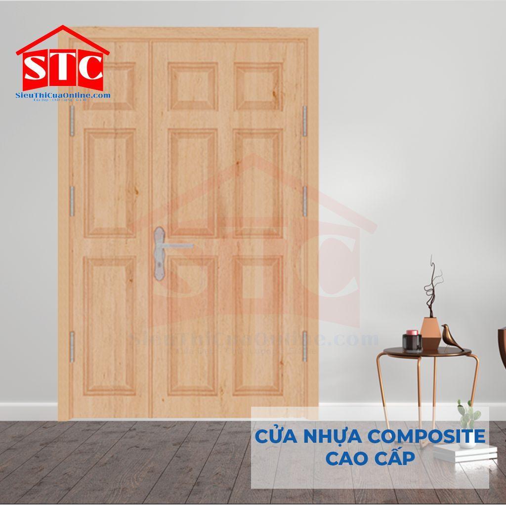 Cửa nhựa Composite-1B-Sồi-2