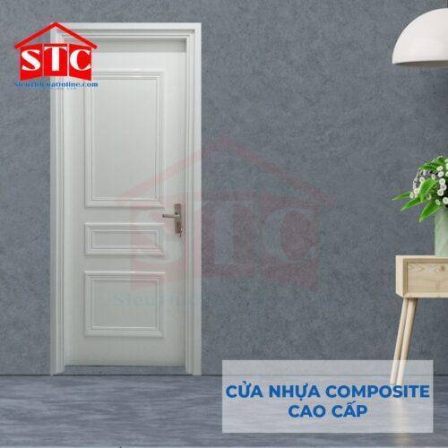 Cửa nhựa Composite-2PN-Trắng
