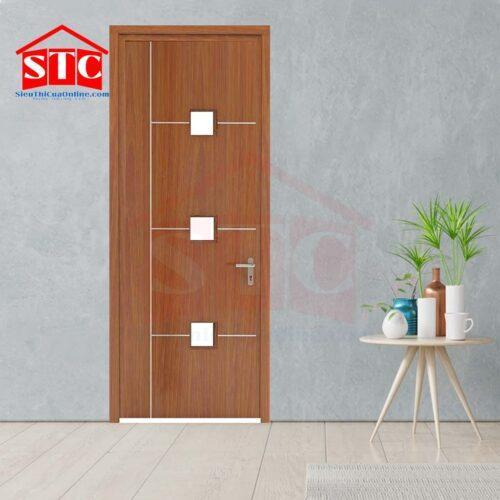 Cửa gỗ phòng ngủ phối cảnh cửa gỗ MDF