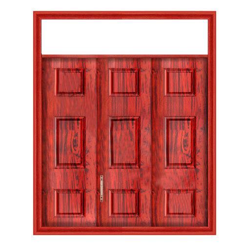 Báo Giá Cửa Thép Vân Gỗ CHính Hãng Uy Tín - Cửa Thép Vân Gỗ CS3H11 D
