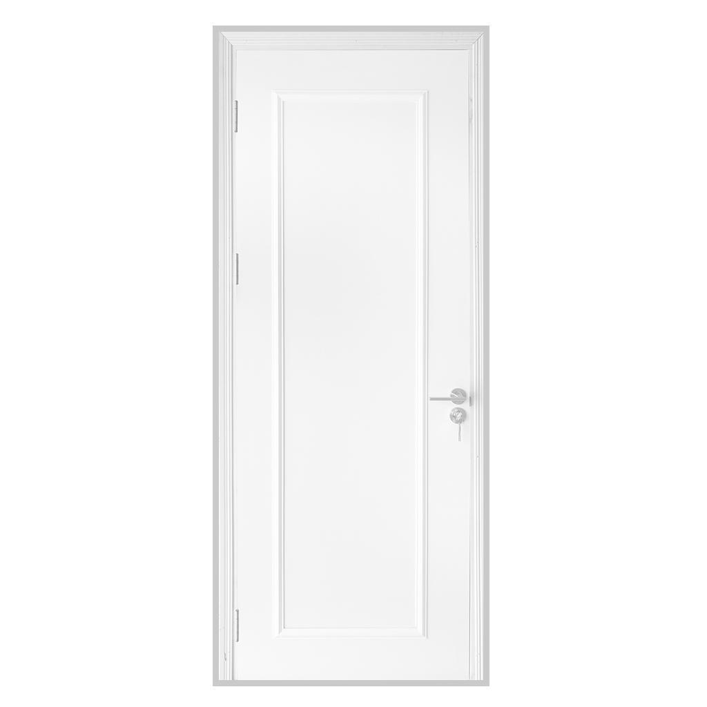Cửa Gỗ Công Nghiệp Trắng - Cửa Gỗ HDF 1PN-C1