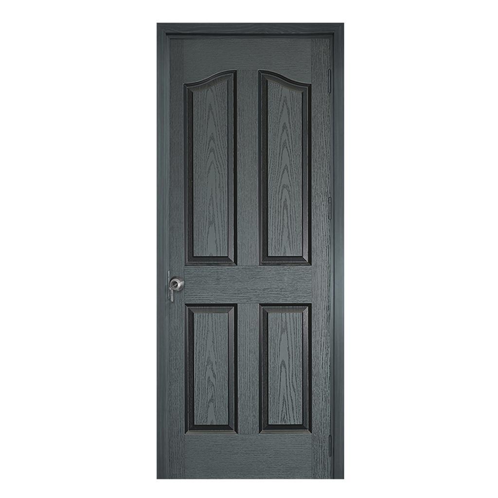 Cửa Gỗ Ép Giá Rẻ - Cửa Gỗ HDF 4A-C14-1