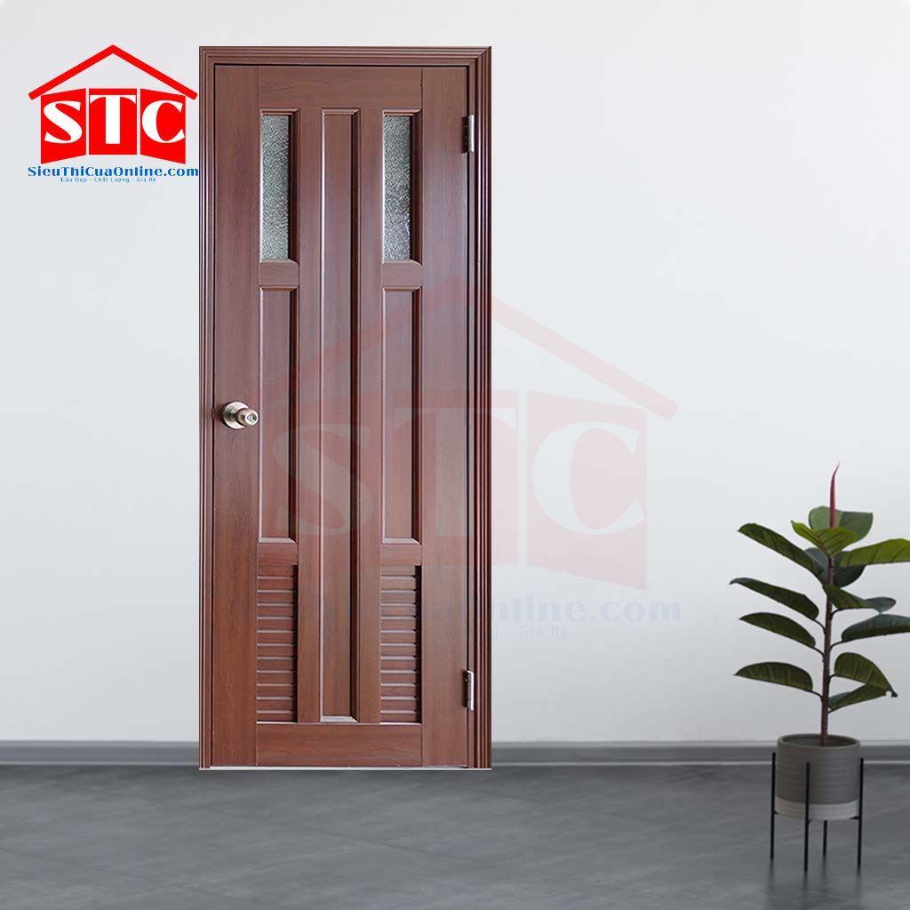 Cửa nhựa vân gỗ YB-23