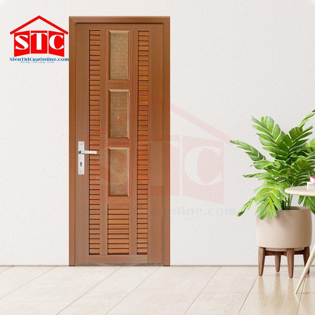 Cửa nhựa vân gỗ YC-45