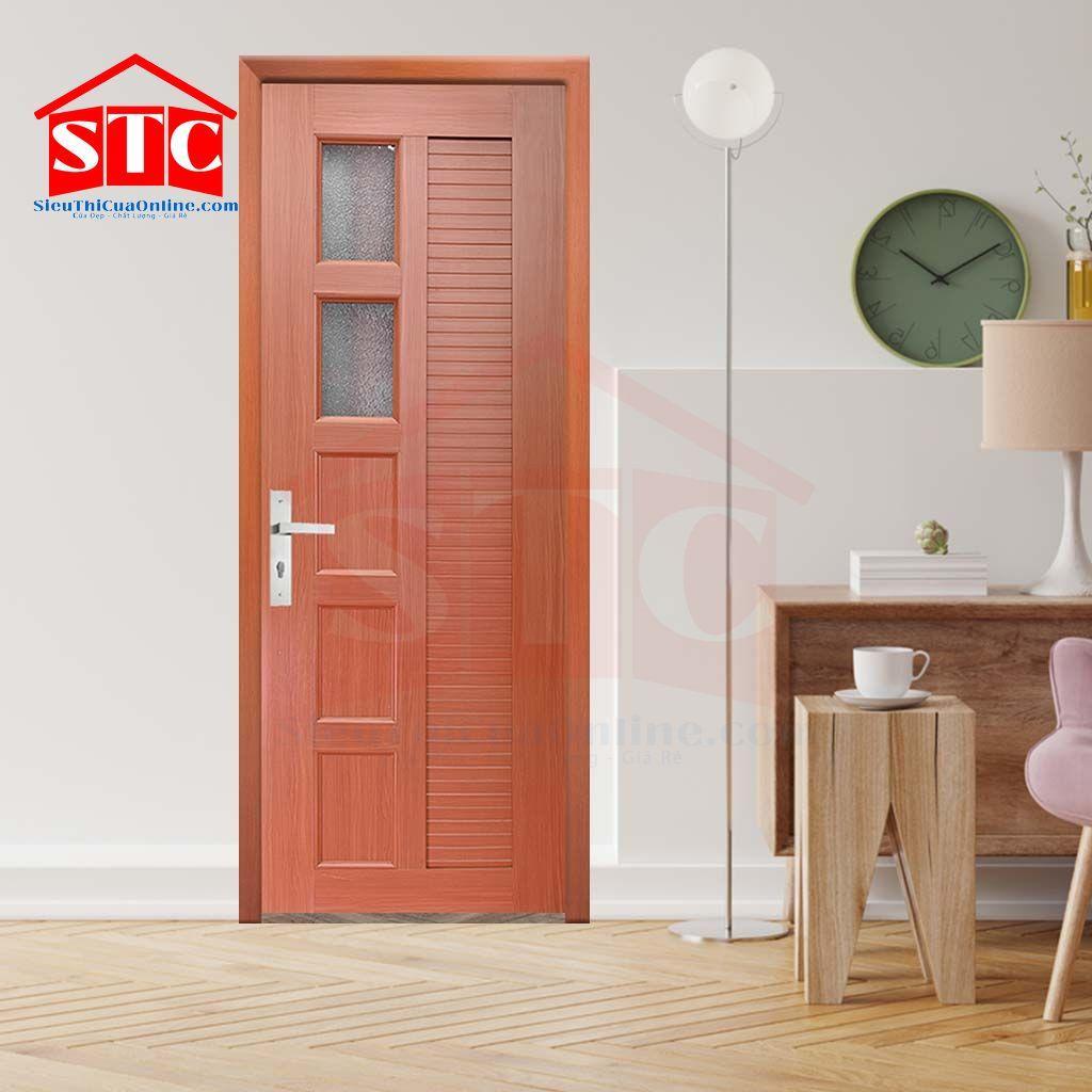 Cửa nhựa vân gỗ YO-26-2