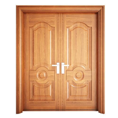 Cửa Thép Vân Gỗ Giá Bao Nhiều 1M - Báo Giá Cửa Thép Vân Gỗ 2H6-V3
