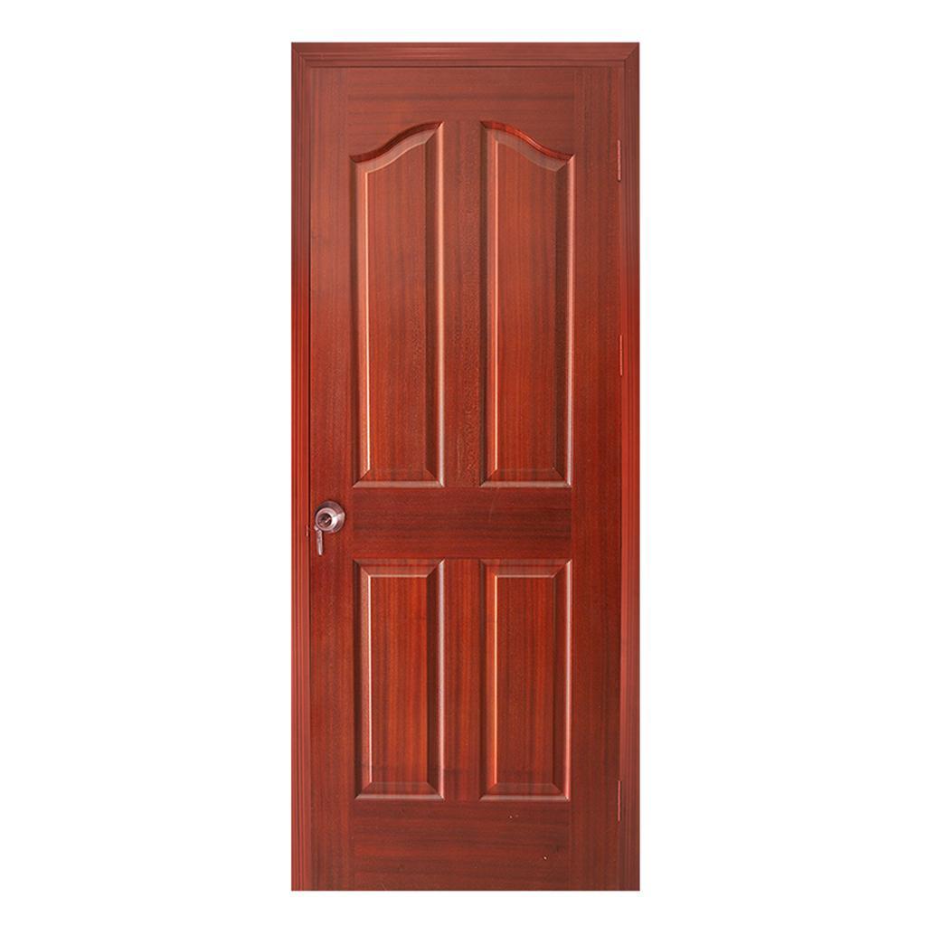 Mẫu Cửa Phòng Đẹp - Cửa Gỗ HDF Veneer 4A Căm Xe