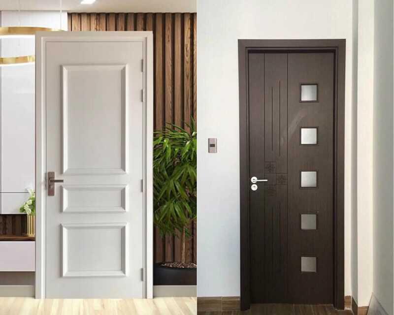 Cửa nhựa Composite Hàn Quốc được sản xuất từ nhiều chất liệu cao cấp