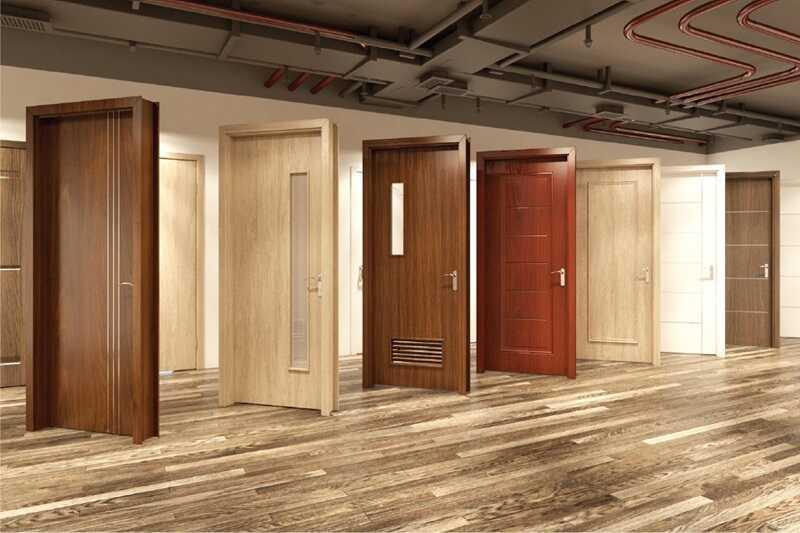 Cửa nhựa gỗ Composite được sản xuất từ nhựa gỗ WPC - Wood Plastic Composite