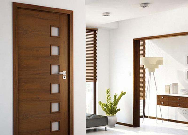 Cửa nhựa vân gỗ mang tính thẩm mỹ cao