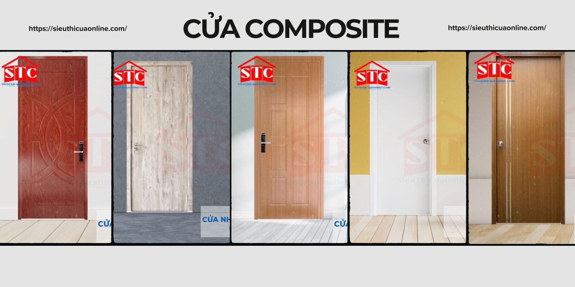 Cửa composite kiểu mở quay