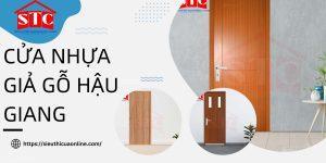 Cửa nhựa giả gỗ Hậu Giang