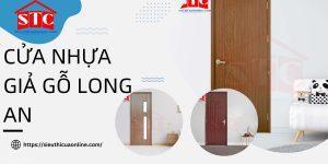 cửa nhựa giả gỗ Long An