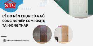Lý do nên chọn cửa gỗ công nghiệp composite tại Đồng Tháp