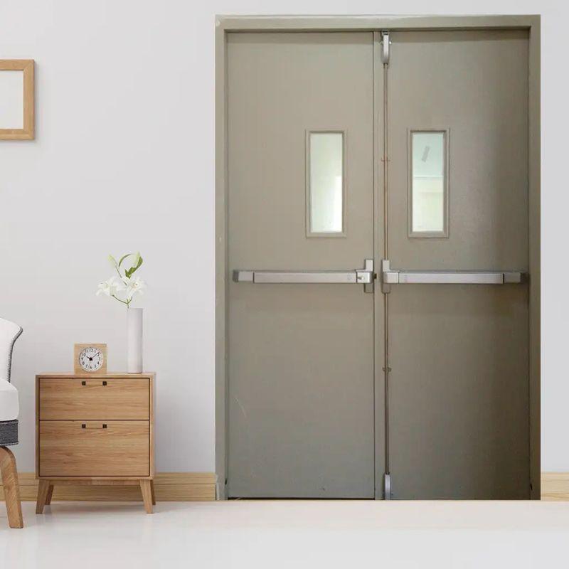 Cửa thép chống cháy chống va đập, cong vênh và biến dạng rất tốt
