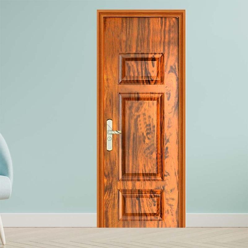 Mẫu cửa vân gỗ tự nhiên bền bỉ