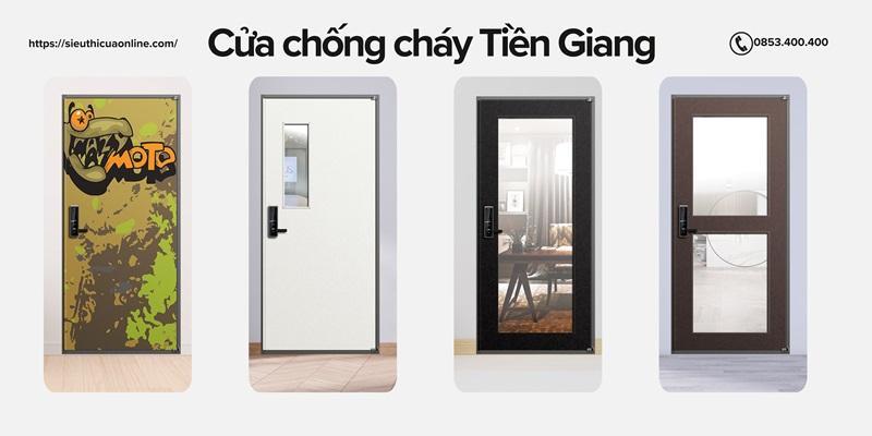 Các mẫu cửa chống cháy Tiền Giang với thiết kế độc đáo, mới lạ