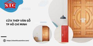Bảng giá cửa thép vân gỗ TP Hồ Chí Minh mới nhất