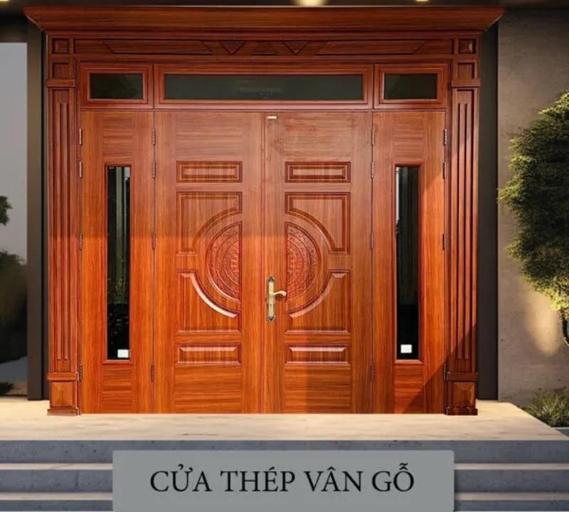 Cửa thép vân gỗ Bà Rịa Vũng Tàu ở đâu uy tín?