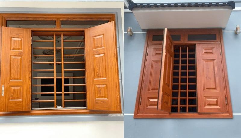 Mẫu cửa thép vân gỗ Bà Rịa Vũng Tàu giúp đảm bảo an toàn cho gia đình