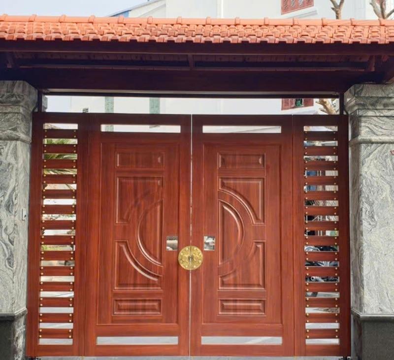 Mẫu cửa thép vân gỗ Kiên Giang thịnh hành