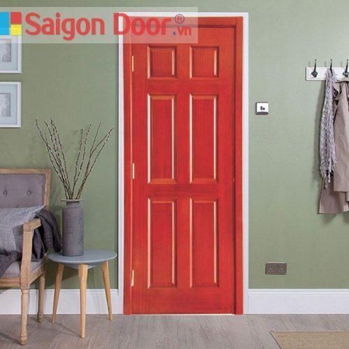 Cửa Gỗ HDF veneer 6A – Căm Xe 10 Cửa Gỗ HDF veneer 6A – Căm Xe chất lượng tốt LH 0826.901.901