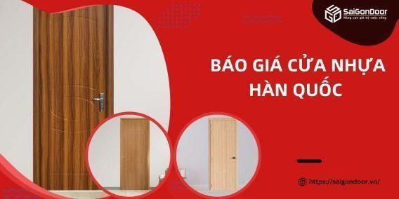 Báo giá cửa nhựa Hàn Quốc