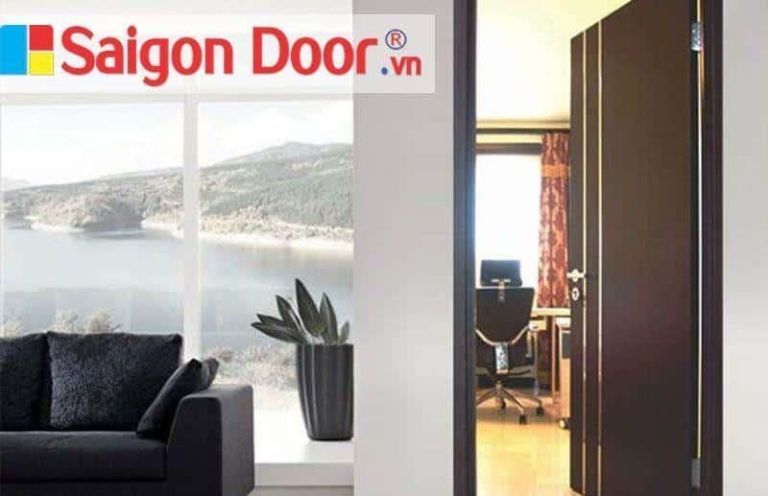 Cửa Gỗ MDF Veneer P1R2 7 Cửa gỗ công nghiệp MDF