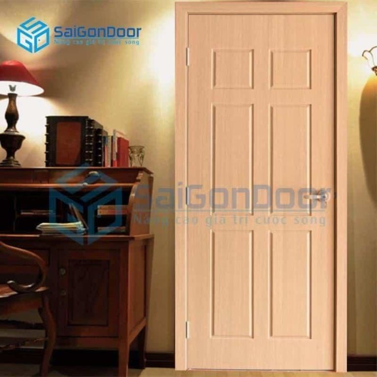 Cửa Gỗ HDF.6A-C4 4 HDF.6A C4 1