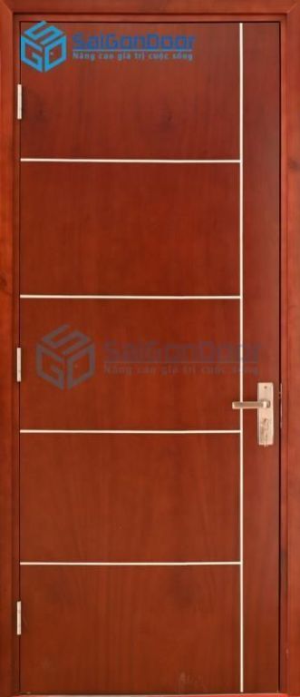 Cửa Gỗ MDF Veneer P1R5-Camxe 7 MDF.VP1R5 Camxe
