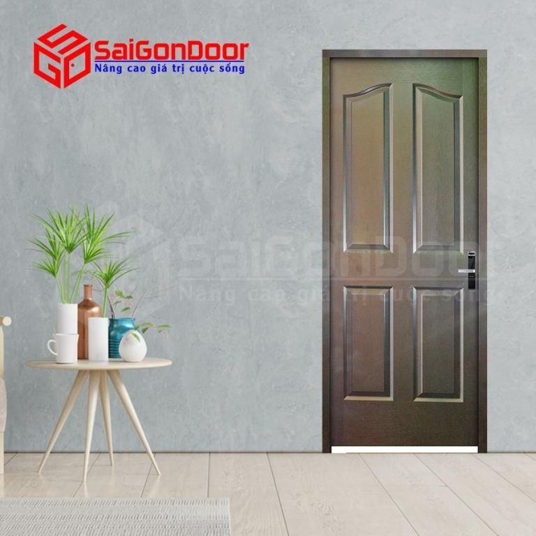 Cửa gỗ HDF SGD.4A-C14 5 Cửa gỗ HDF SGD.4A-C14