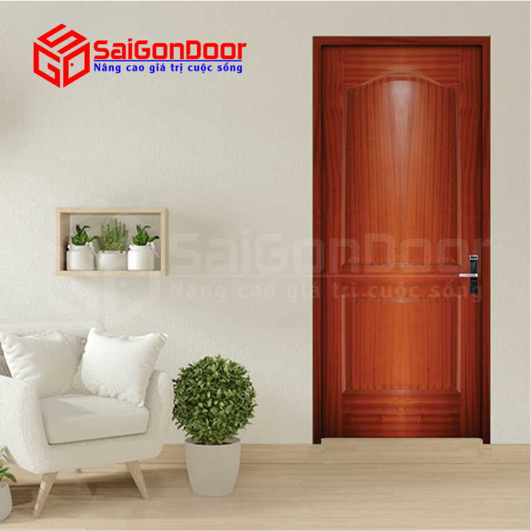 Cửa gỗ đẹp, sự lựa chọn hoàn hảo cho căn nhà của bạn 6 Cửa gỗ đẹp thích hợp dùng làm cửa phòng ngủ