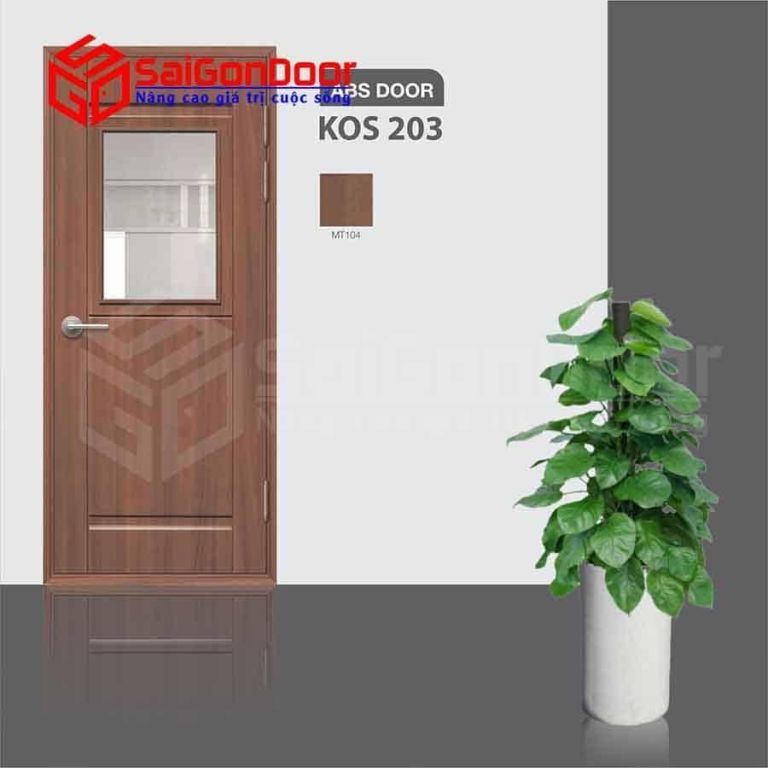 Cửa Nhựa ABS Hàn Quốc KOS.203-MT104 7 Cửa Nhựa ABS Hàn Quốc KOS.203-MT104