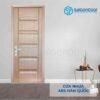 CỬA NHỰA ABS HÀN QUỐC KOS 110-MT104 (3) 3 Cửa nhựa ABS Hàn Quốc KOS 110-MT104 (3)