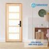 CỬA NHỰA ABS HÀN QUỐC KOS PVC SD1 3 Cửa nhựa ABS Hàn Quốc KOS PVC SD1