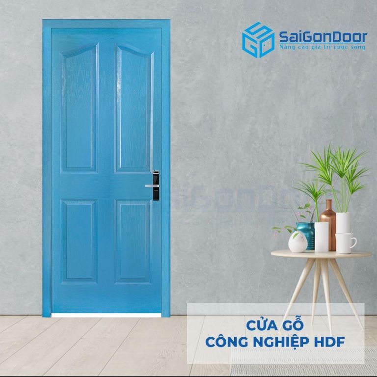 CỬA GỖ CÔNG NGHIỆP HDF 4A-C7 5 Cửa gỗ công nghiệp HDF 4A-C7