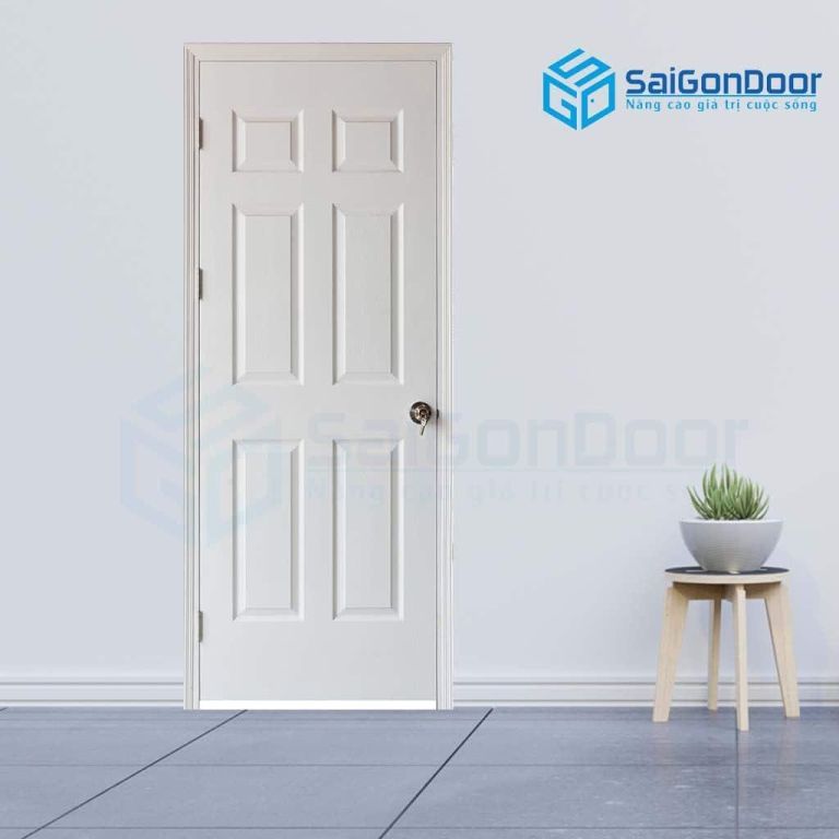 CỬA GỖ CAO CẤP SAIGONDOOR HDF 6A-C1 (8) 5 Cửa gỗ cao cấp SaiGonDoor HDF 6A-C1 (8)