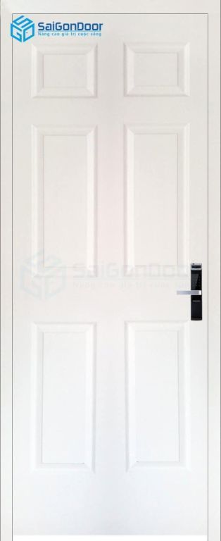 CỬA GỖ PHÒNG NGỦ PN HDF 6A-C1 (9) 6 Cửa gỗ phòng ngủ PN HDF 6A-C1 (9)