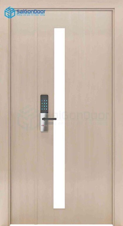 CỬA GỖ CÔNG NGHIỆP MDF MELAMINE 2P1G1 9 Cửa gỗ công nghiệp MDF Melamine 2P1G1
