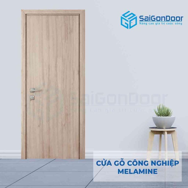 CỬA GỖ CÔNG NGHIỆP MDF MELAMINE P1-1 5 Cửa gỗ công nghiệp MDF Melamine P1-1