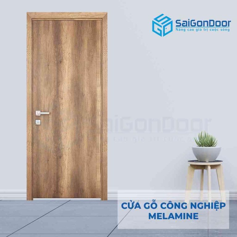 CỬA GỖ CÔNG NGHIỆP MDF MELAMINE P1-5 5 Cửa gỗ công nghiệp MDF Melamine P1-5