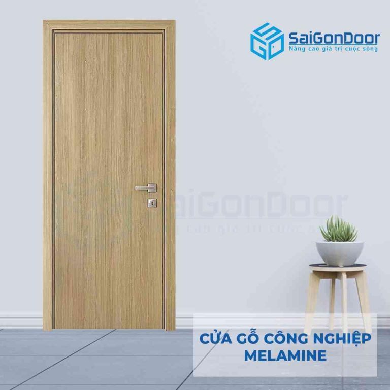 CỬA GỖ CÔNG NGHIỆP MDF MELAMINE P1 5 Cửa gỗ công nghiệp MDF Melamine P1