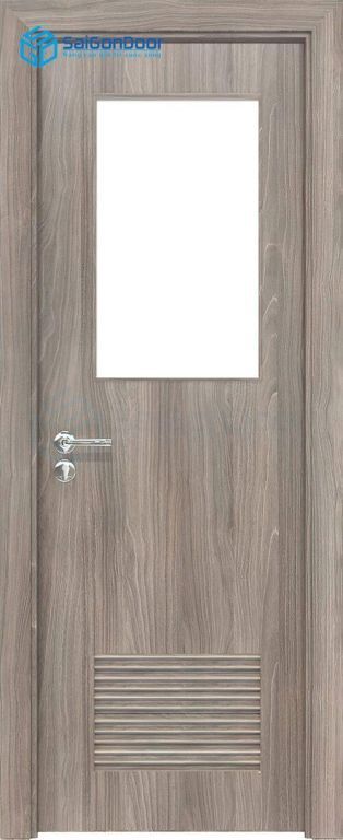 CỬA GỖ NHÀ VỆ SINH HDF Melammine P1GL 8 Cửa gỗ nhà vệ sinh HDF Melammine P1GL