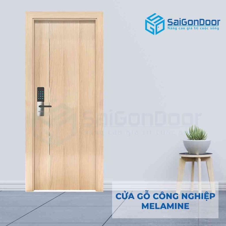 CỬA GỖ CÔNG NGHIỆP MDF MELAMINE P1R11 5 Cửa gỗ công nghiệp MDF Melamine P1R11
