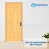 Cửa Gỗ Công Nghiệp HDF Veneer 019 soi 4 Cửa gỗ công nghiệp HDF Veneer 019 soi
