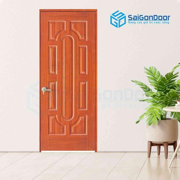 Cửa Gỗ Công Nghiệp HDF Veneer 19-Sapele 5 Cửa gỗ công nghiệp HDF Veneer 19-Sapele