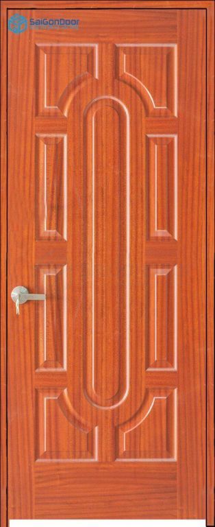 Cửa Gỗ Công Nghiệp HDF Veneer 19-Sapele 8 Cửa gỗ công nghiệp HDF Veneer 19-Sapele