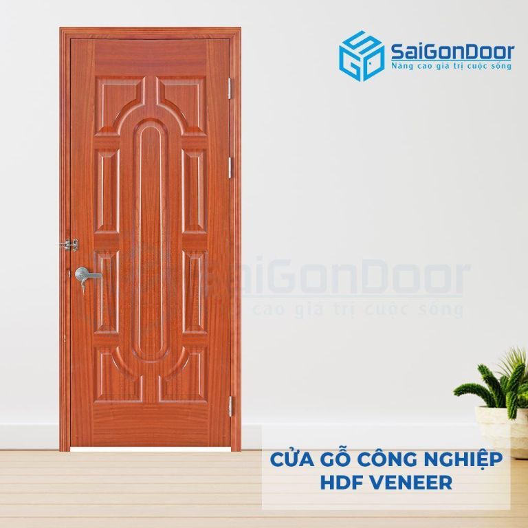 Cửa Gỗ Công Nghiệp HDF Veneer 19-xoan dao 5 Cửa gỗ công nghiệp HDF Veneer 19-xoan dao